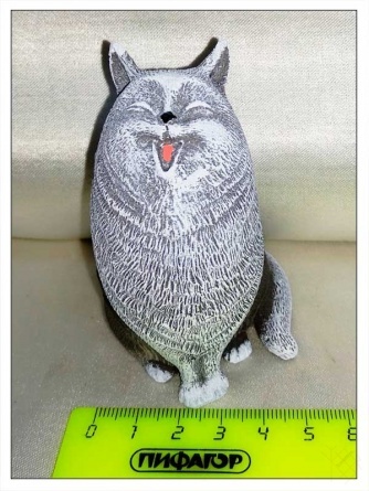 Фигурка Довольный Кот (Шамот) фигурки ширина фото